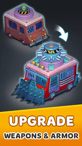 Zombie Van: Tower Defense TD スクリーンショット
