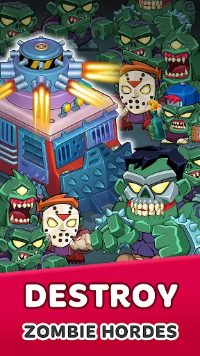 Zombie Van: Tower Defense TD スクリーンショット