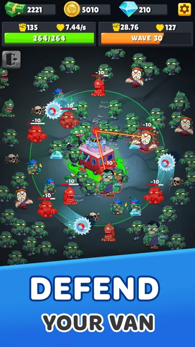 Скриншоты Zombie Van: Tower Defense TD