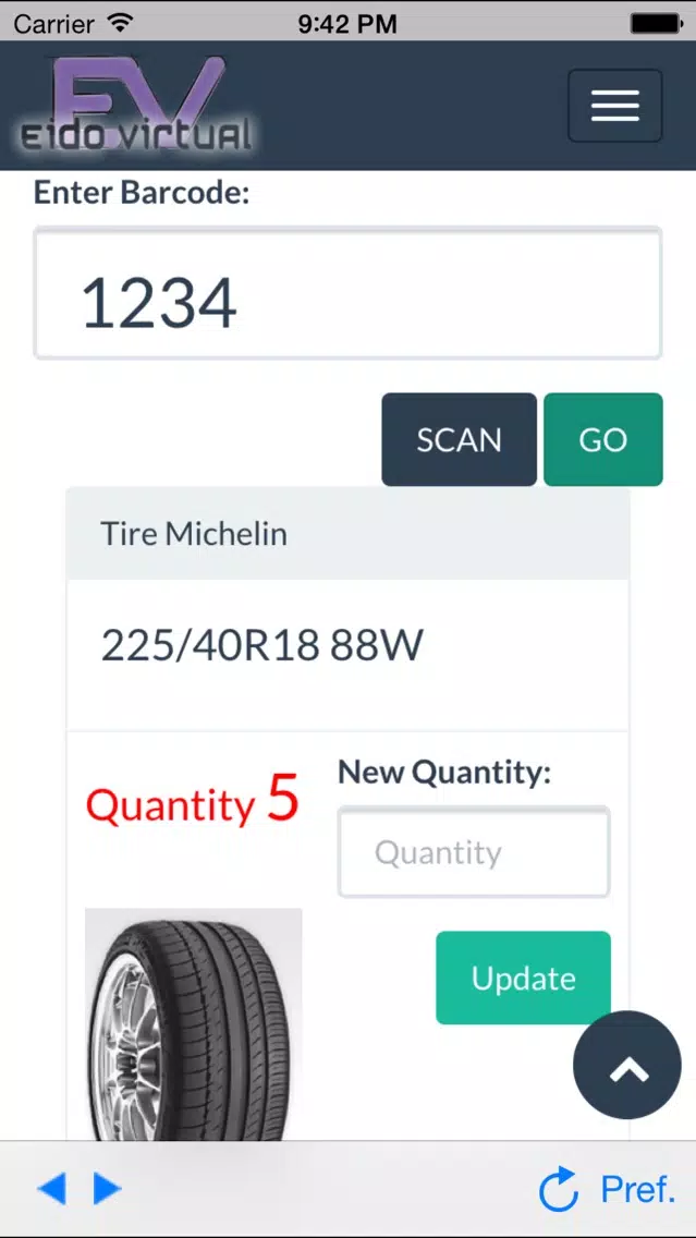 BarCode Web Screenshots