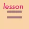 Lesson ＝