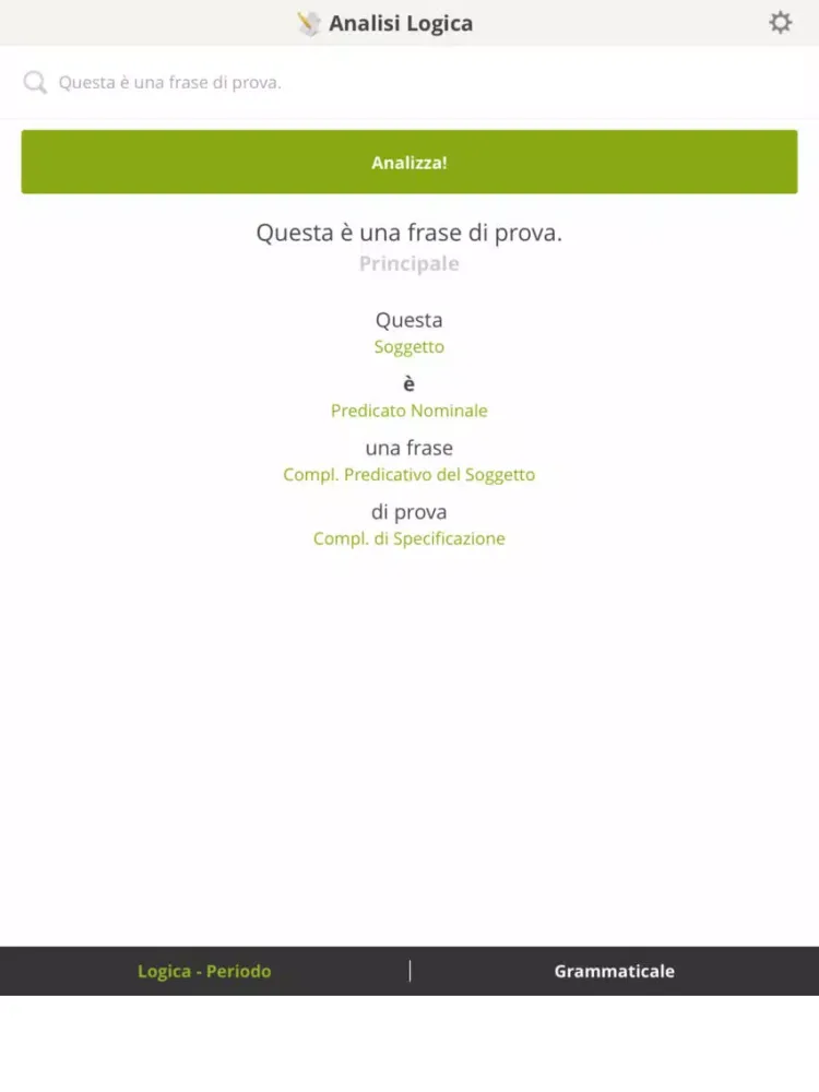تصاویر Analisi Logica! iPad 