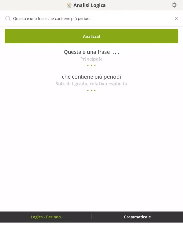 تصاویر Analisi Logica! iPad 