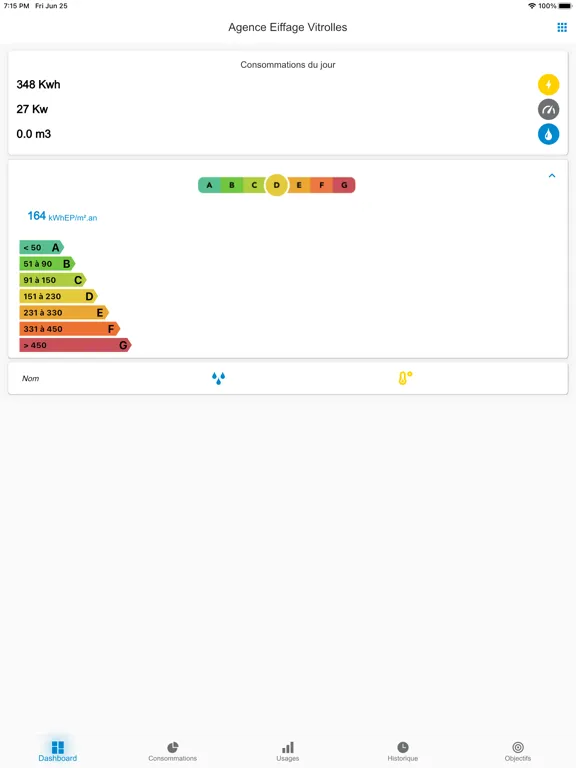 ภาพหน้าจอของ Énergie Suite iPad 
