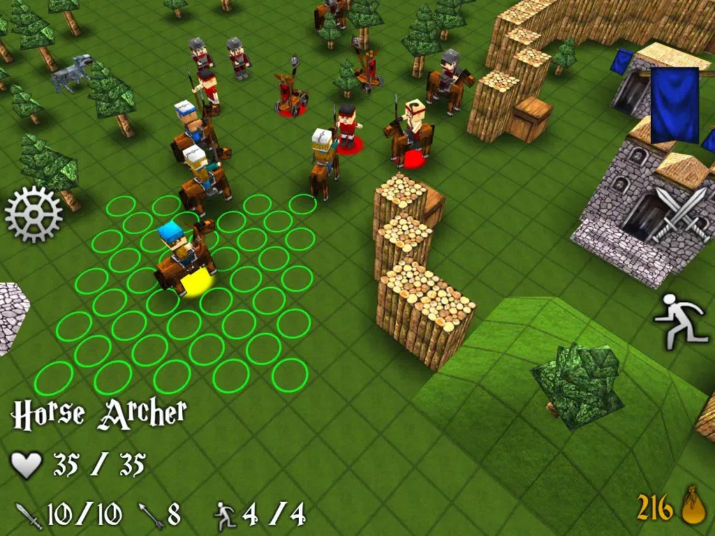 ภาพหน้าจอของ Battles And Castles iPad 