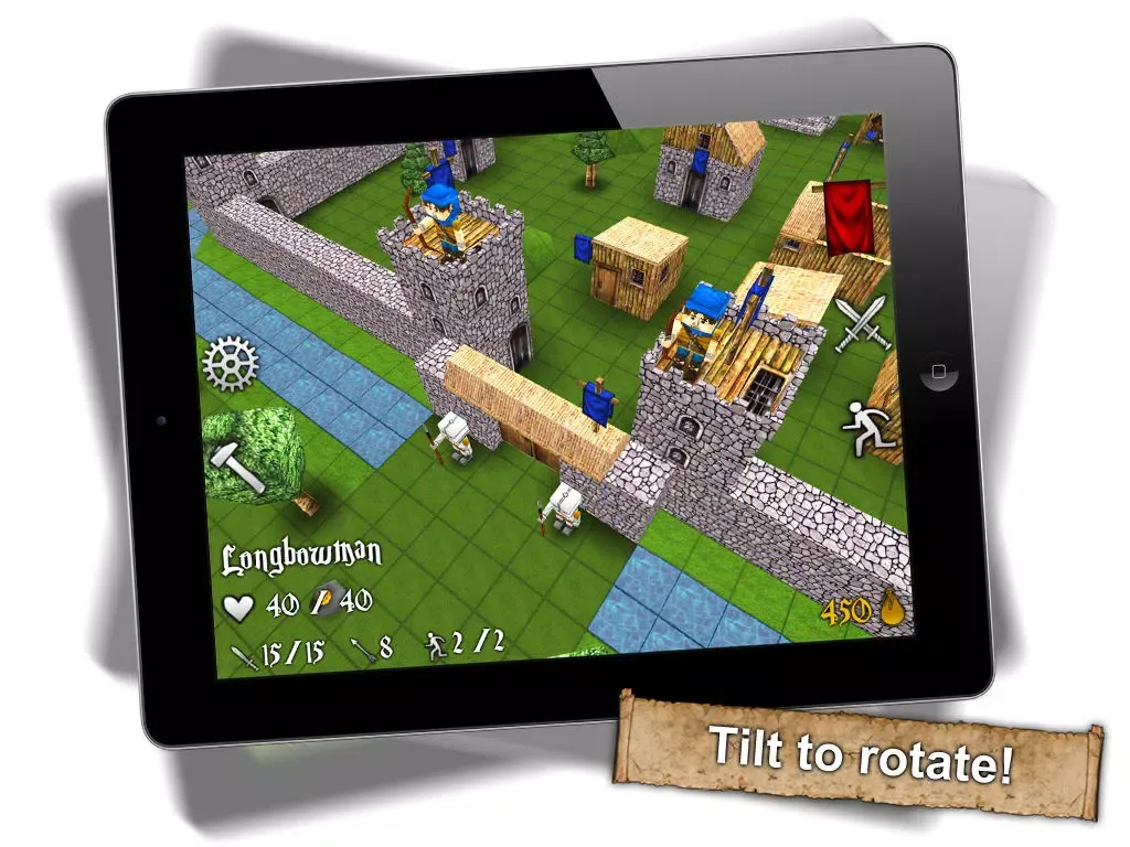 ภาพหน้าจอของ Battles And Castles iPad 