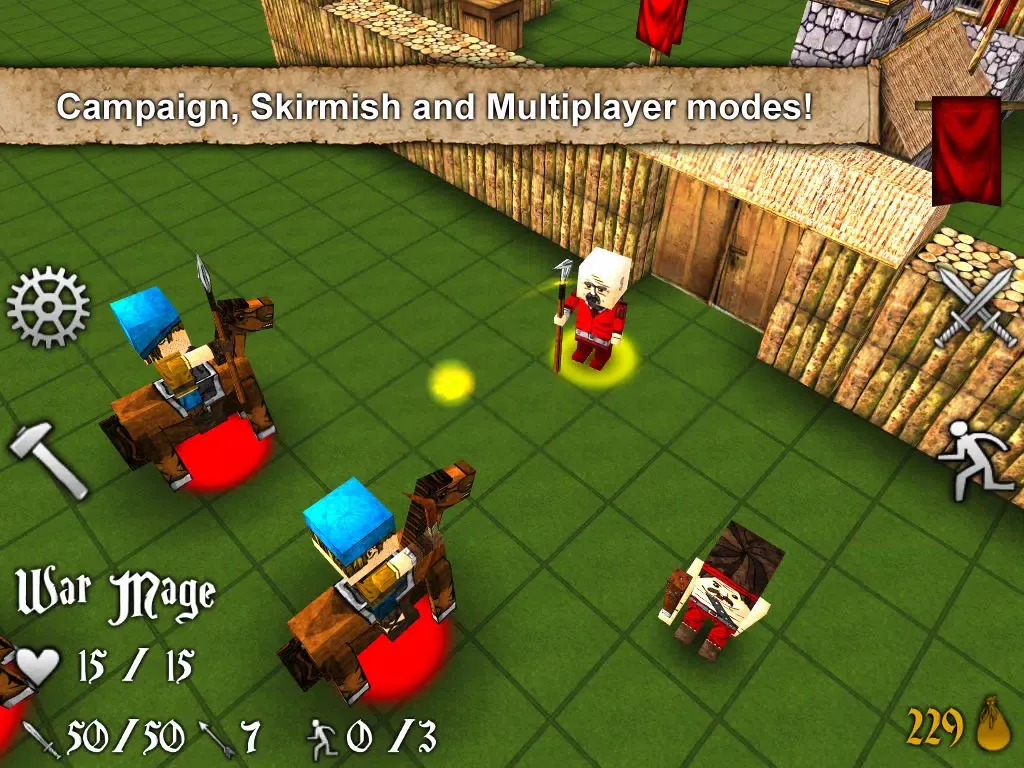 ภาพหน้าจอของ Battles And Castles iPad 