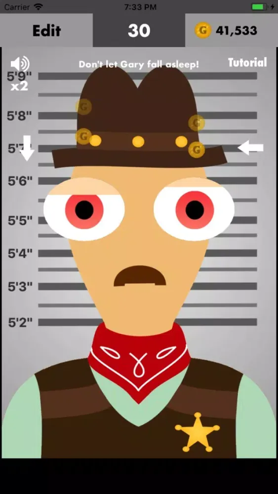 Screenshot di Gary Sleeps