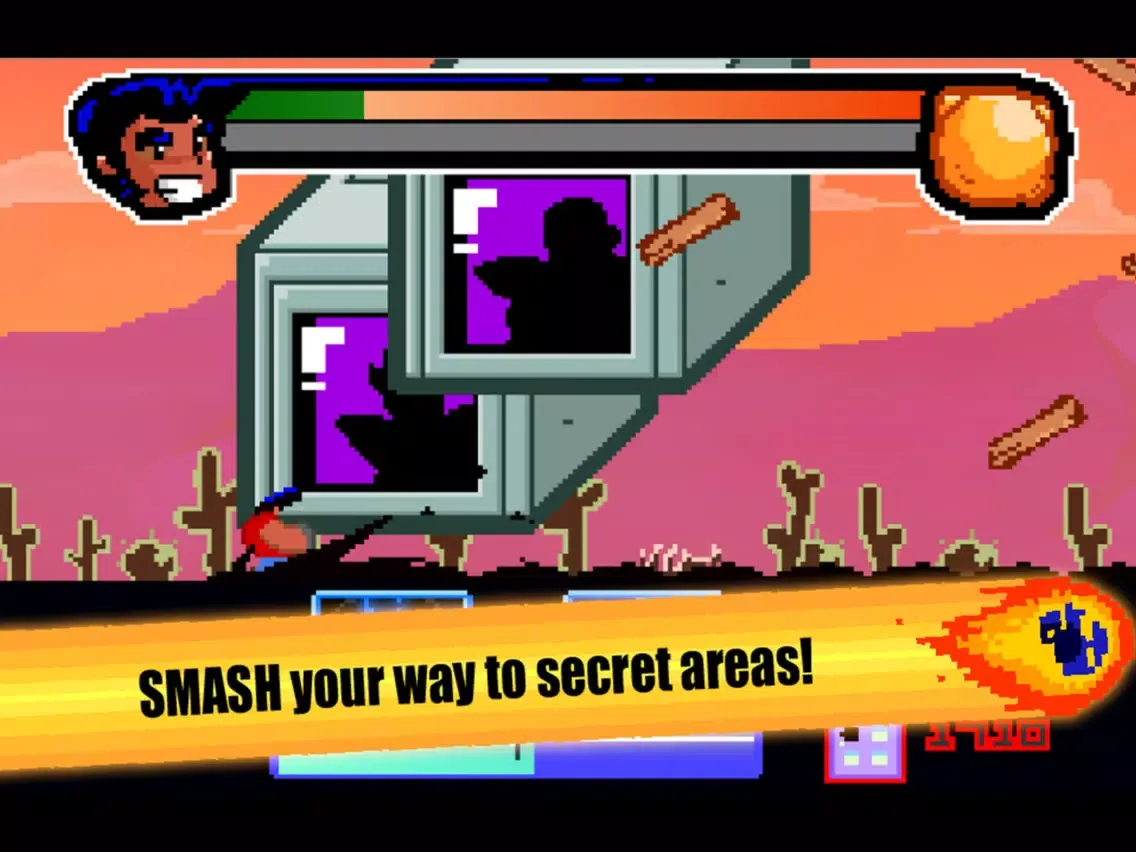 ภาพหน้าจอของ Lee vs the Asteroids iPad 