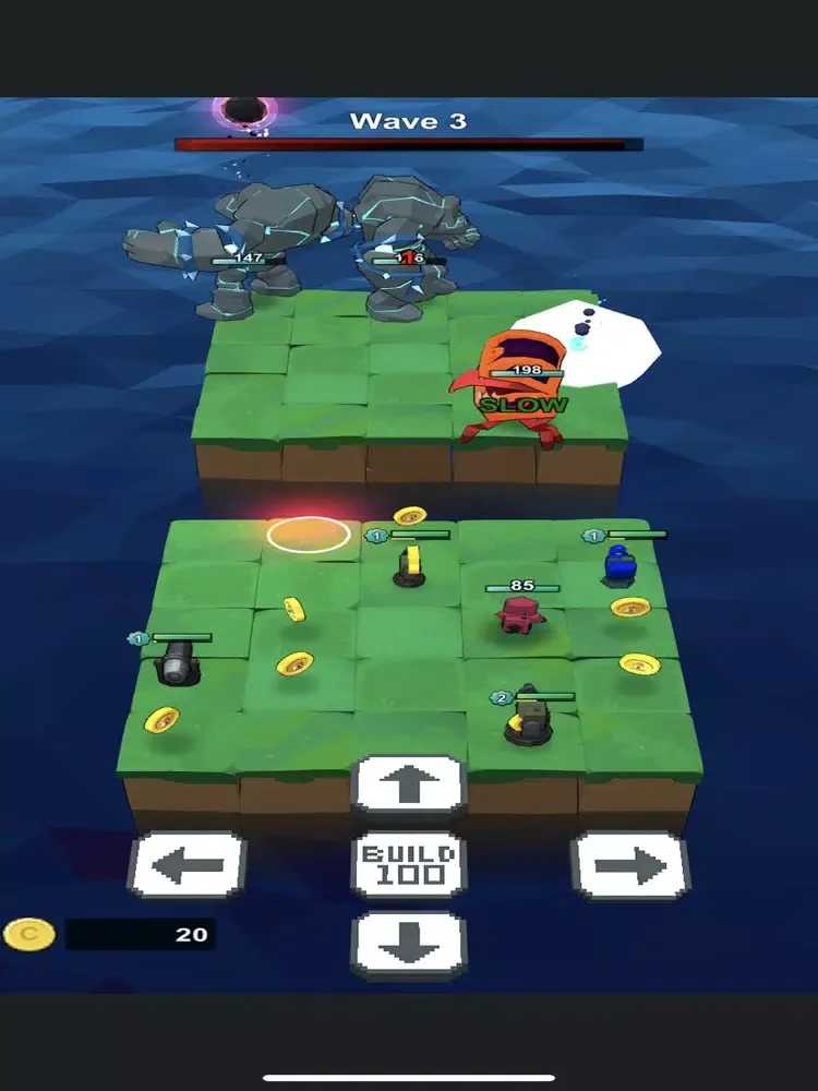 Monster Island. iPad  Screenshots