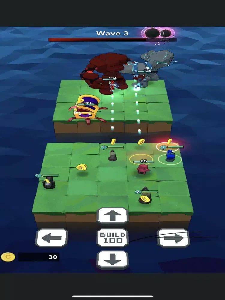 Monster Island. iPad  Screenshots