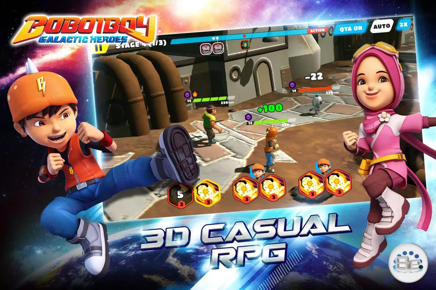 BoBoiBoy Galactic Heroes Screenshots
