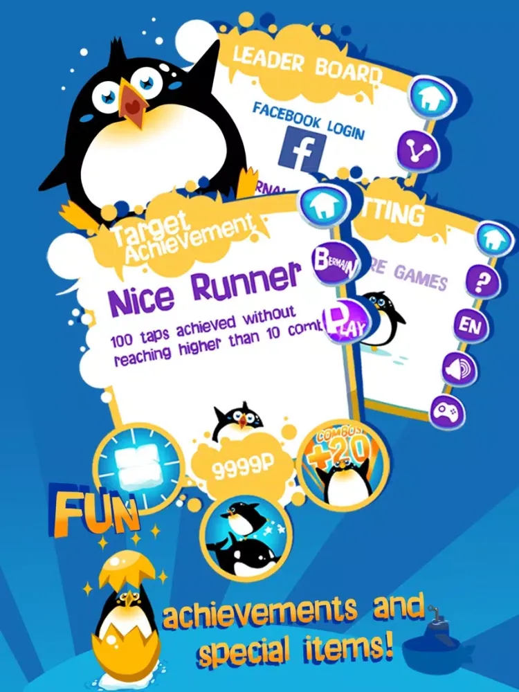 Penguin Dash !! iPad 應用截圖