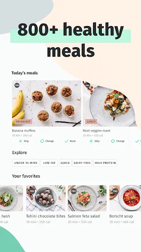 8fit Workouts & Meal Planner应用截图