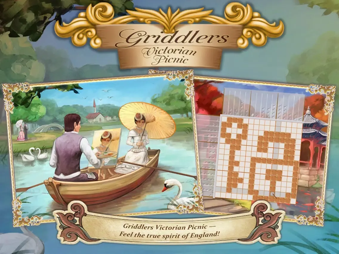 تصاویر Griddlers Victorian Picnic iPad 