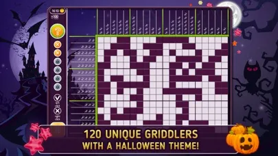 Ảnh chụp màn hình của Halloween Riddles Nonograms Free