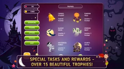 Ảnh chụp màn hình của Halloween Riddles Nonograms Free