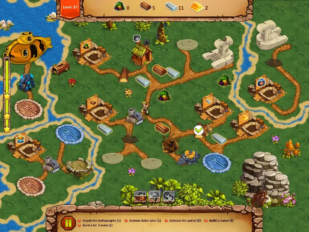 Capturas de tela do Lost Artifacts Chapter 2