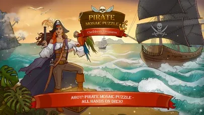 صور Pirate Mosaic Puzzle. Caribbean Treasures Cruise