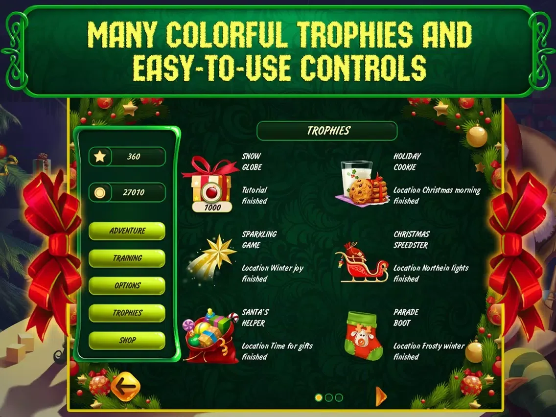 Santa's Toy Factory Nonograms iPad  Screenshots