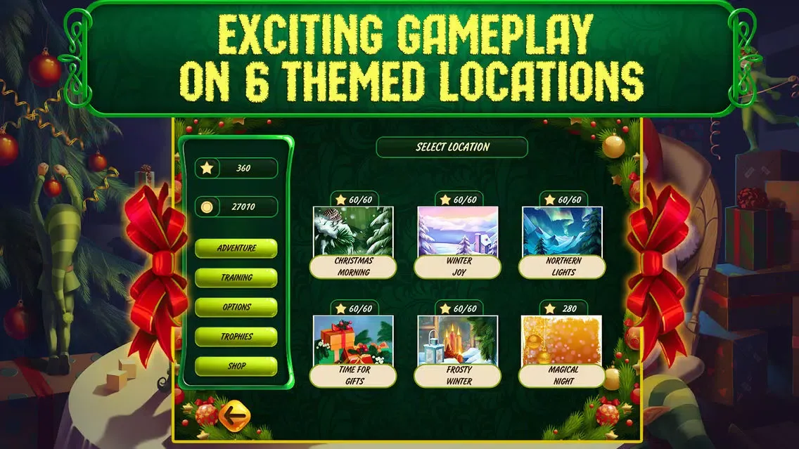 Santa's Toy Factory Nonograms Screenshots
