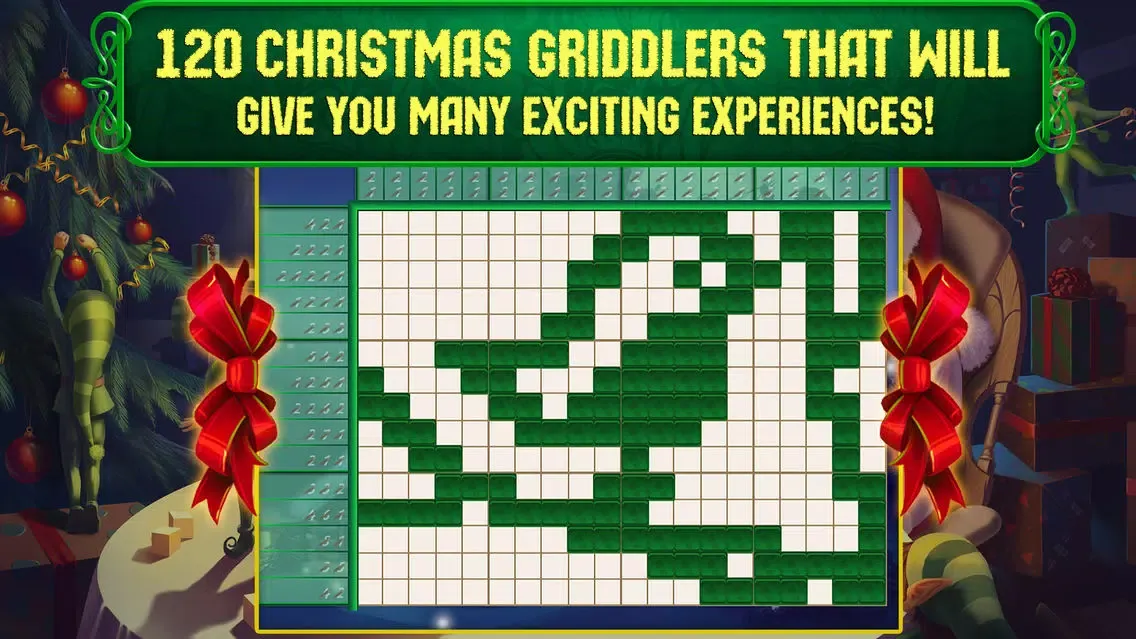 Santa's Toy Factory Nonograms Screenshots