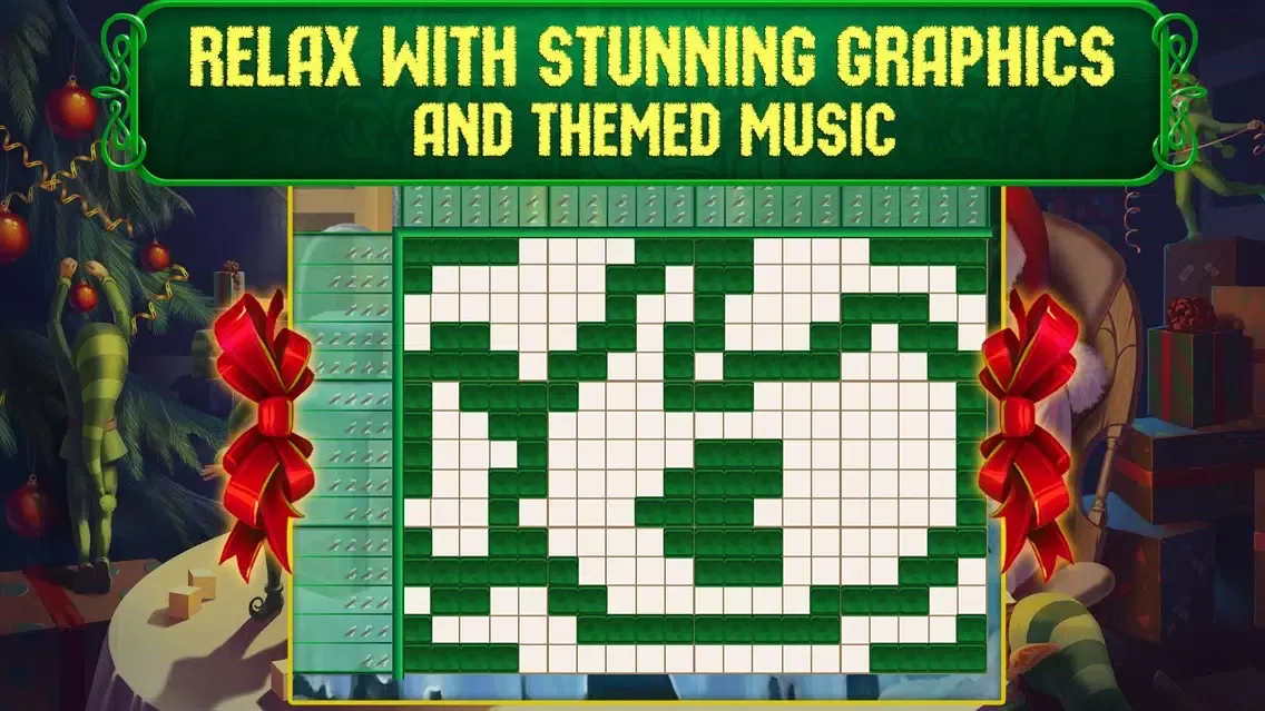 Santa's Toy Factory Nonograms Screenshots