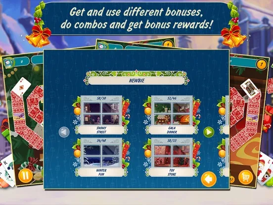 تصاویر Solitaire Christmas. Match 2 Cards Free. Card Game iPad 