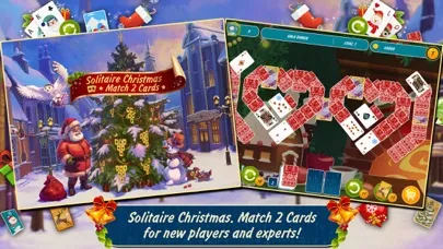 تصاویر Solitaire Christmas. Match 2 Cards Free. Card Game