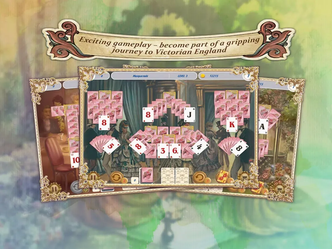 Capturas de pantalla de Solitaire Victorian Picnic iPad 