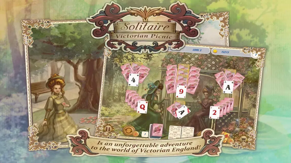 Capturas de pantalla de Solitaire Victorian Picnic