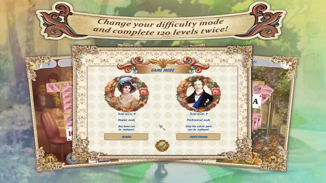 Capturas de pantalla de Solitaire Victorian Picnic
