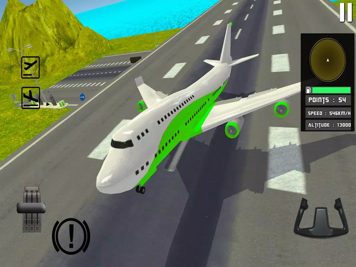Ảnh chụp màn hình của Airplane Flight - Pilot Flying iPad 