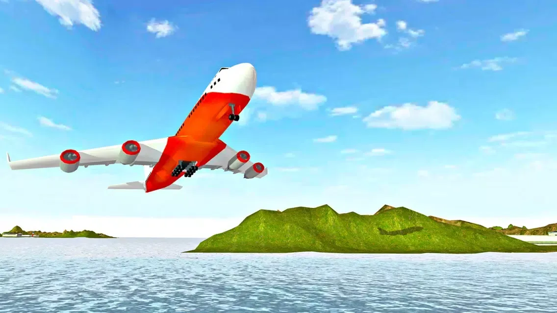 Ảnh chụp màn hình của Airplane Flight - Pilot Flying