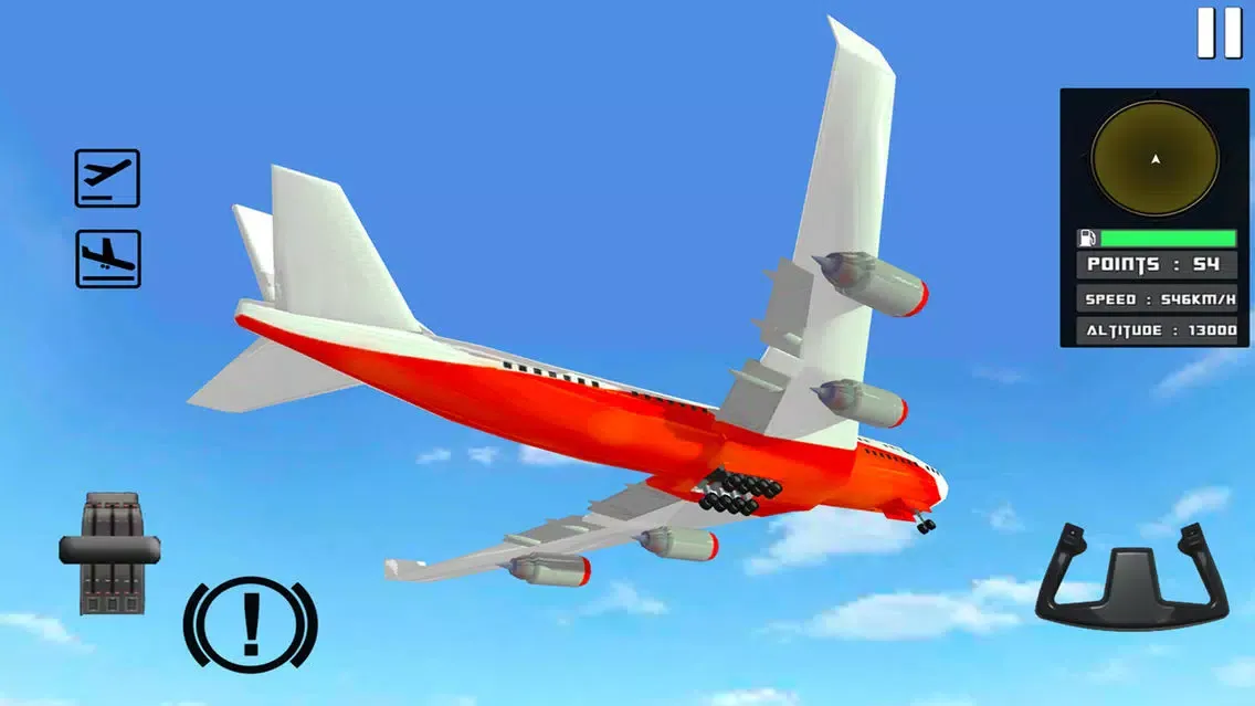 Ảnh chụp màn hình của Airplane Flight - Pilot Flying