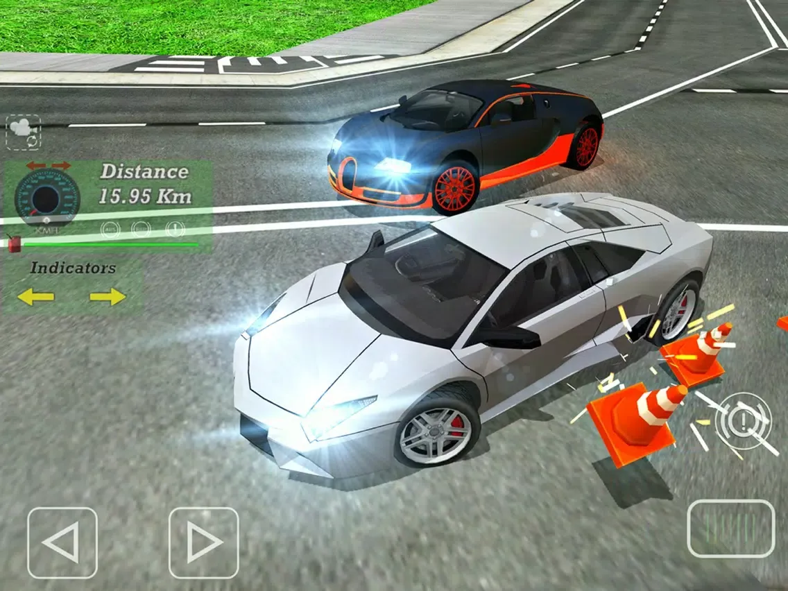 ภาพหน้าจอของ Car Driver Racing Simulator iPad 