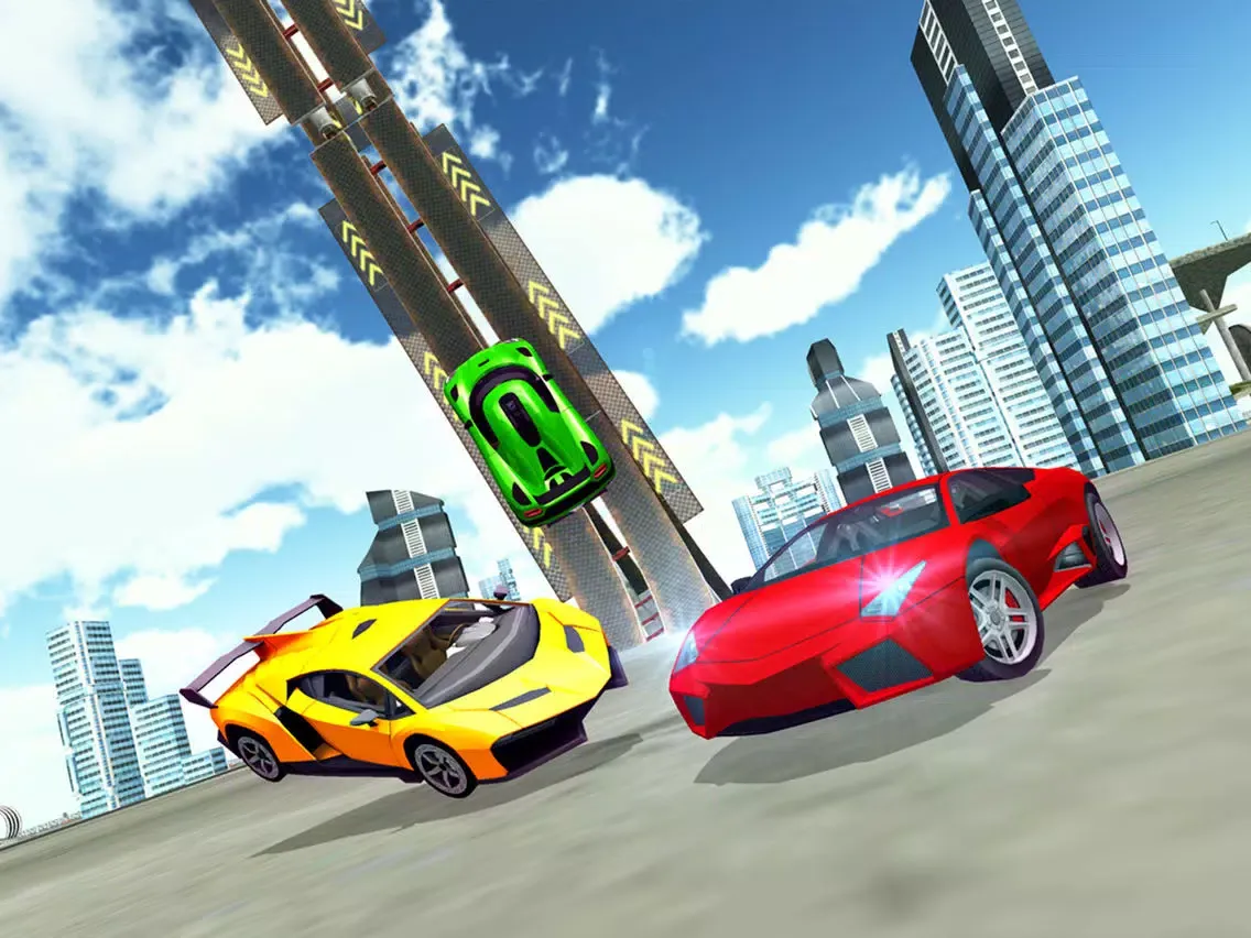 ภาพหน้าจอของ Car Driver Racing Simulator iPad 