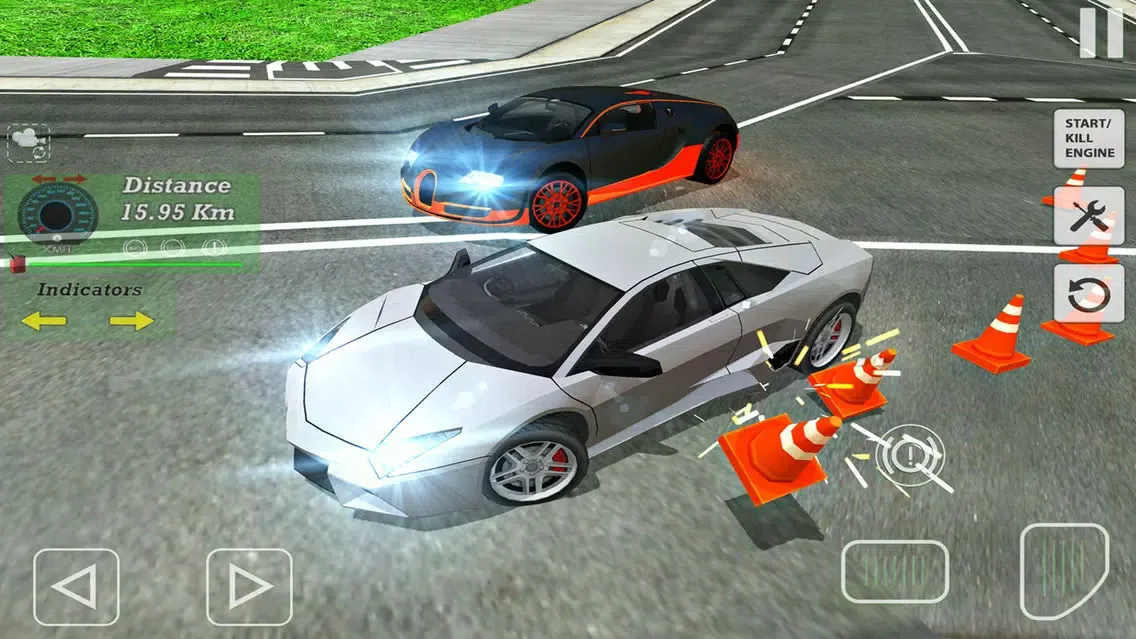 ภาพหน้าจอของ Car Driver Racing Simulator