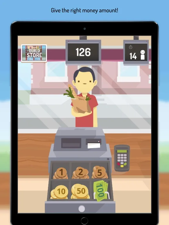 Cashier Simulator iPad  Screenshots