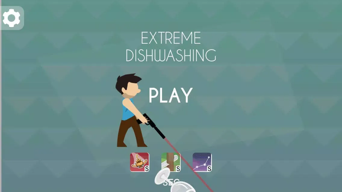 Capturas de tela do Extreme Dishwashing