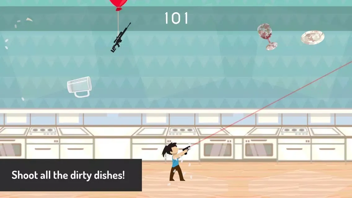 Capturas de tela do Extreme Dishwashing