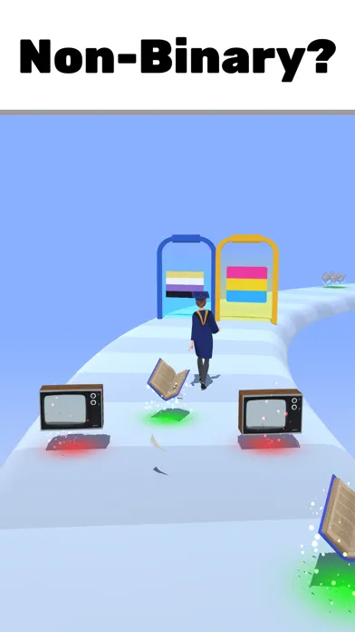 Capturas de tela do Brain Run 3D