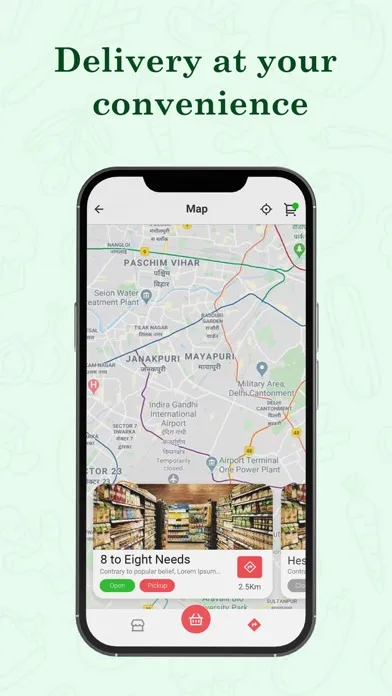 8 to eight needs - Grocery App应用截图