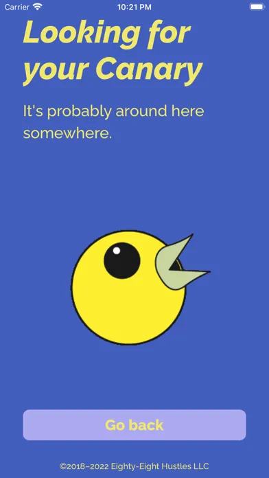 Canary Setup Screenshots