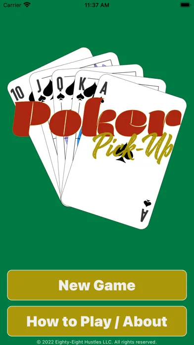 Captures d'écran de Poker Pick-Up