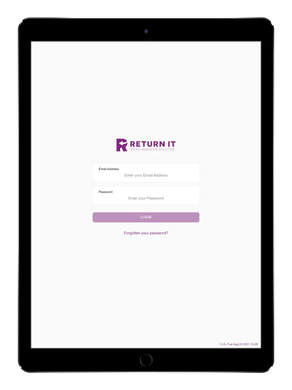 Tangkapan skrin Return It iPad 