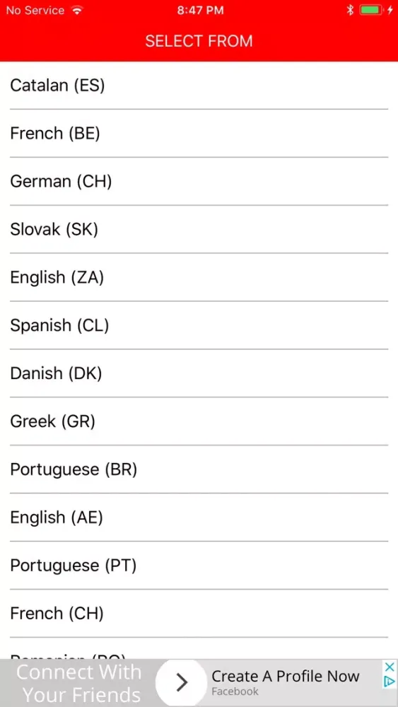 Tangkapan skrin Speak to Translate Pro