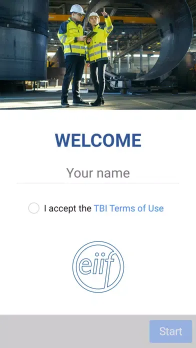 Tangkapan skrin TBI-App