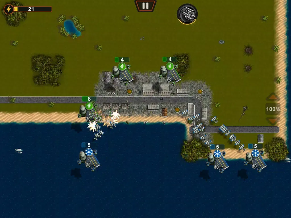 Capturas de tela do Plane Wars Plus iPad 
