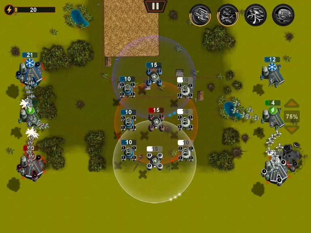 Capturas de tela do Plane Wars Plus iPad 